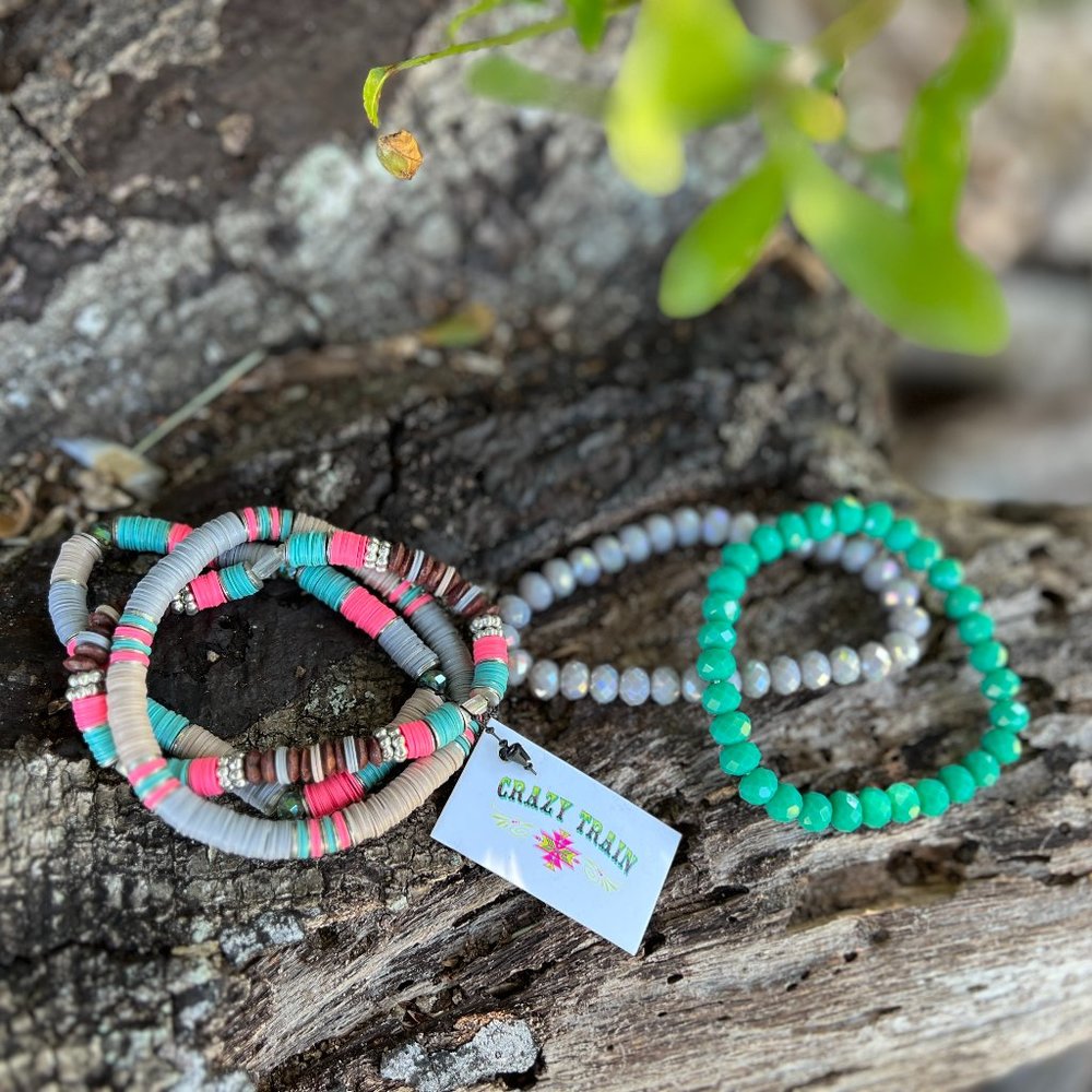 Crazy Train Bracelet Set